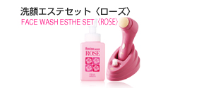 洗顔エステセット〈ローズ〉