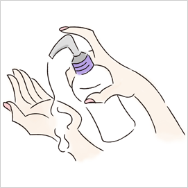すぐに水っぽくなって液だれする
