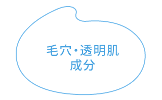 毛穴透明肌成分