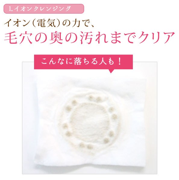 1.イオンクレンジング