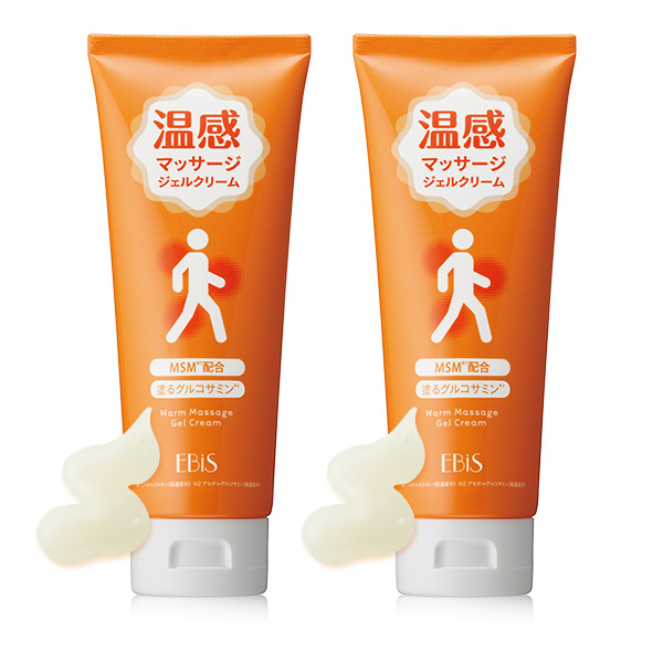 エビス 温感ジェルクリーム2個セット