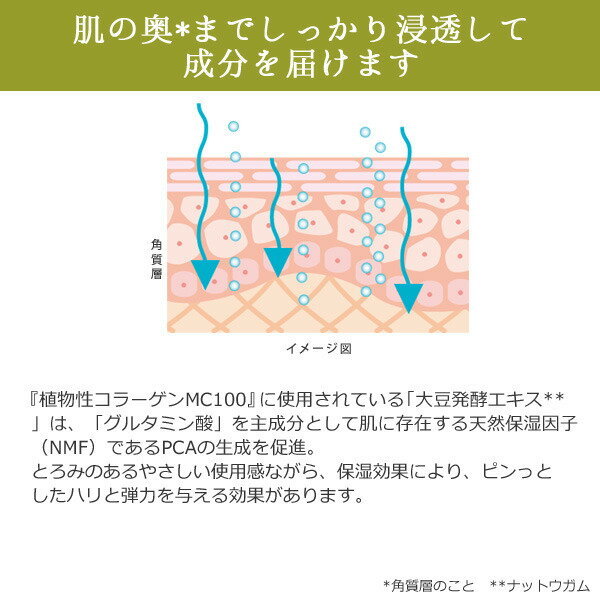 植物性コラーゲンmc100 美顔器 原液美容液のエビス化粧品