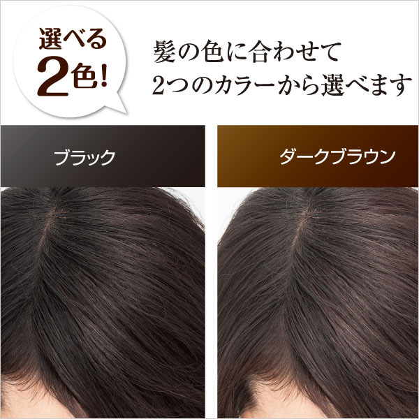 エビス化粧品 ヘアーモーメント ブラック　2本セット　洗顔ブラシ付き