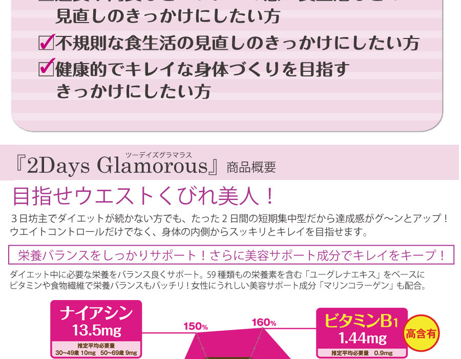 ツーデイズグラマラス