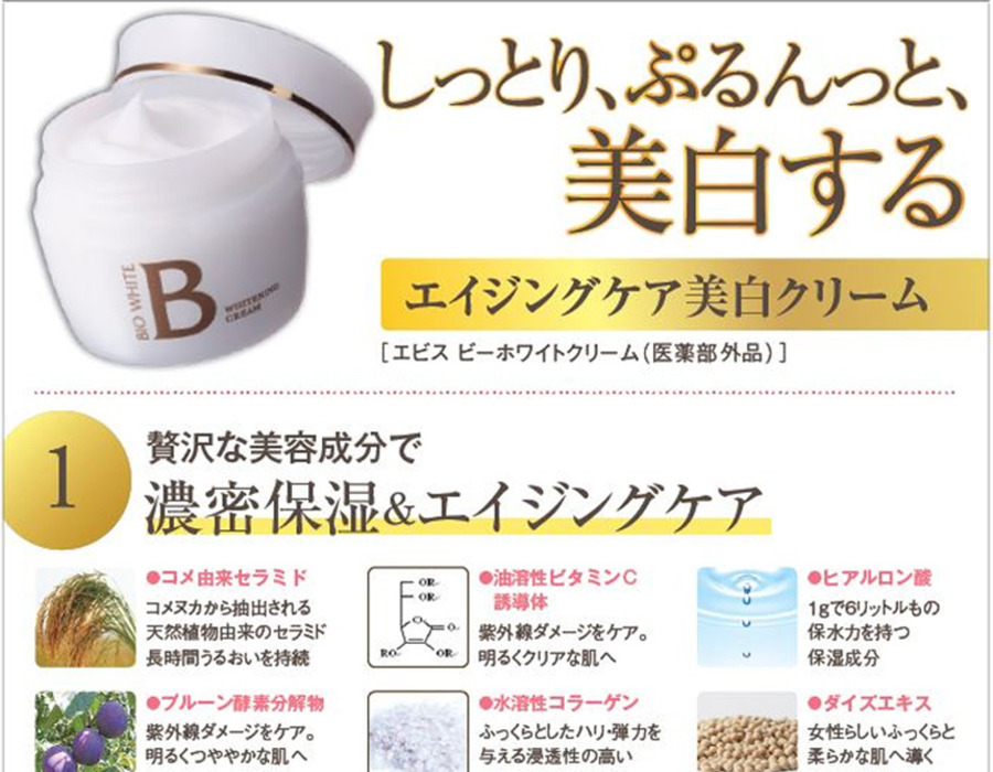【WEB限定】エビス ビーホワイト 原液＆クリームセット