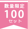 数量限定100セット