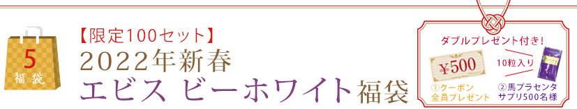 【限定100セット】2022年新春エビス ビーホワイト福袋