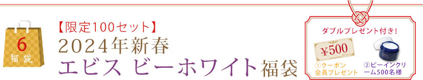 【限定100セット】2024年新春エビス ビーホワイト福袋