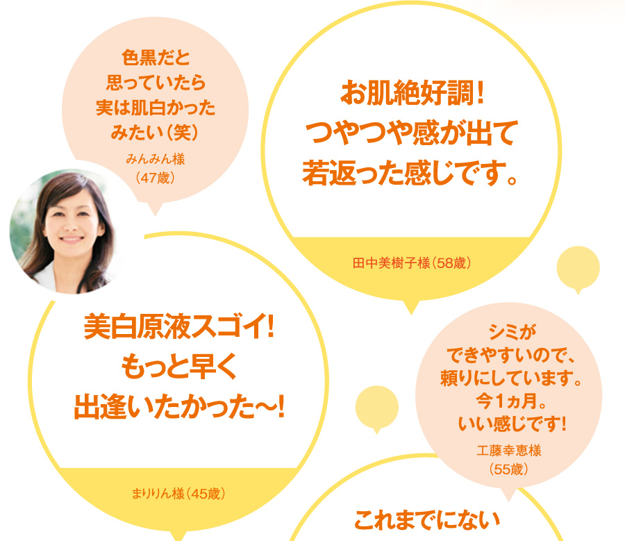 薬用美白原液〈エビス ビーホワイト〉待望の新発売！