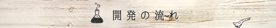 開発の流れ