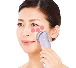 気になる部分へあてる・はなす